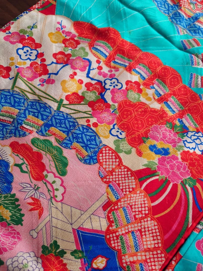 七五三　女の子　着物　長襦袢セット　アンティーク