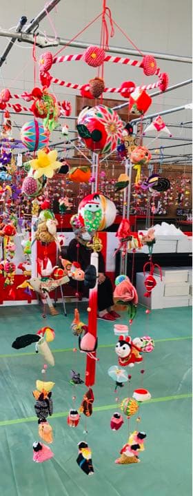 七段さげもん吊るし飾りA★豪華つるし雛★ひな人形★ひな飾り★ひな祭り★桃の節句