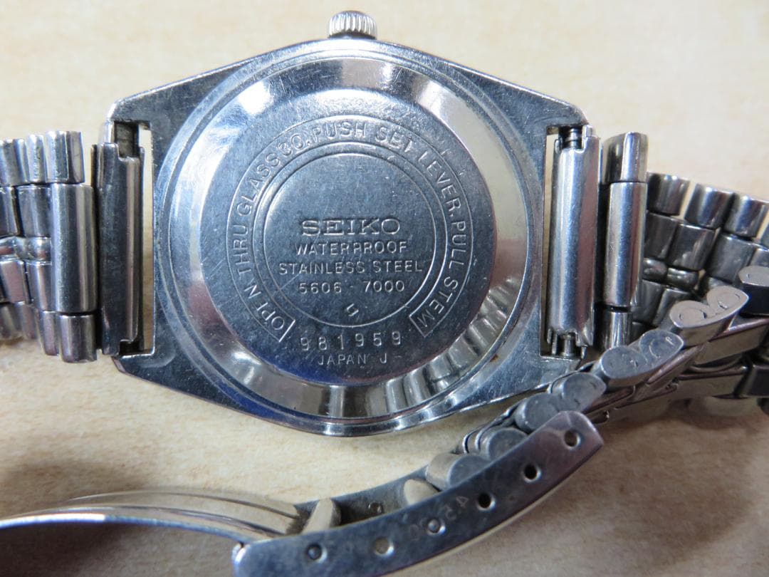 SEIKO ロードマチック 5606-7000　デイデイト 自動巻き