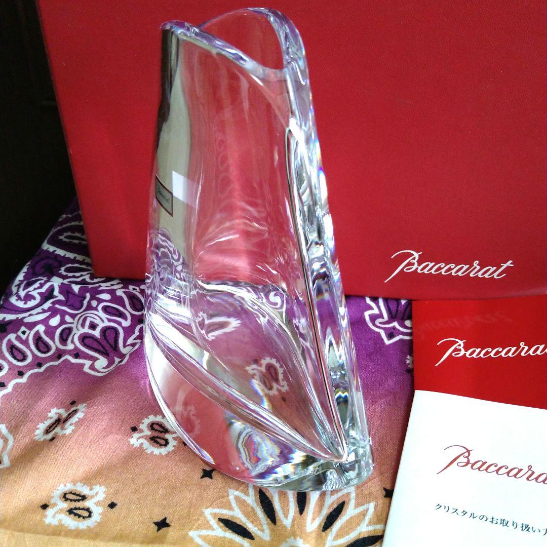 新品☆Baccarat★メトロノーム　花瓶　花器　フラワーベース