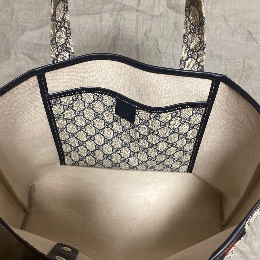 ぴ*き様 Gucci グッチ シェリーラインGGスプリーム トートバッグ 211