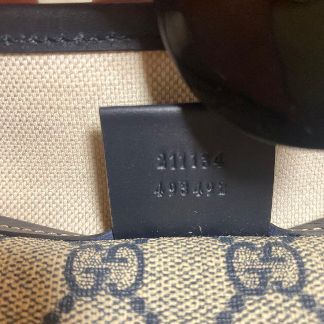 ぴ*き様 Gucci グッチ シェリーラインGGスプリーム トートバッグ 211