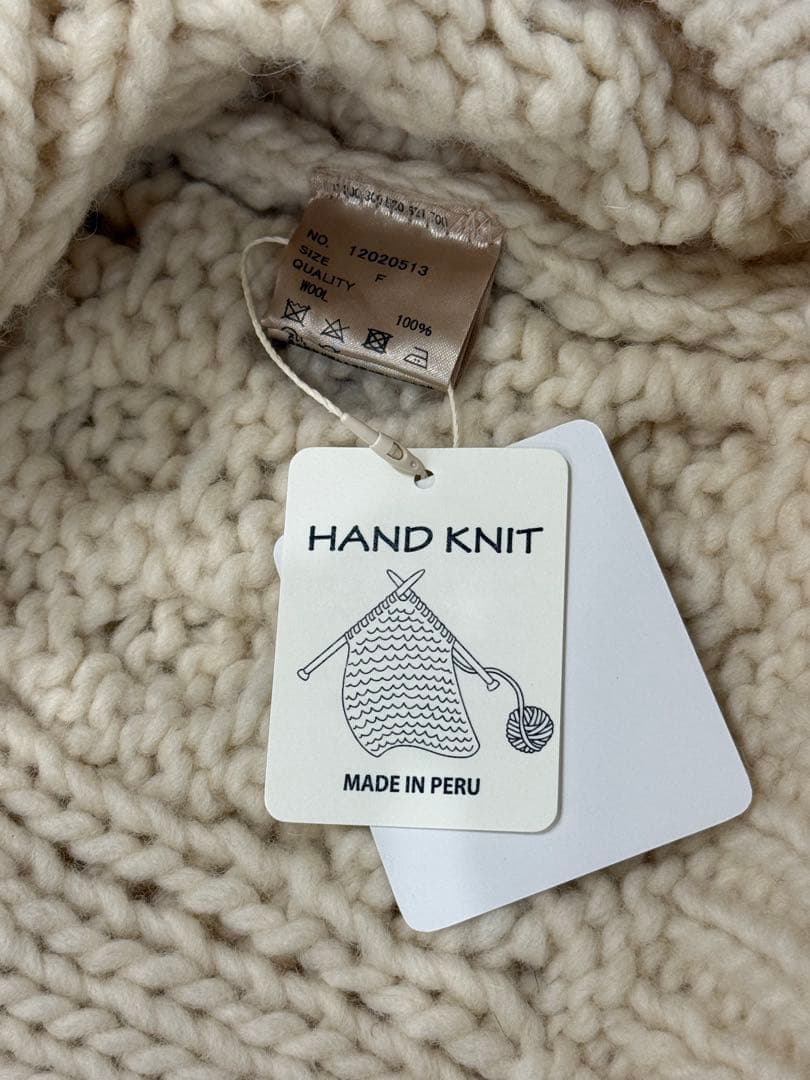 【新品タグ付き】TODAYFUL Pattern Hand Knit ニット