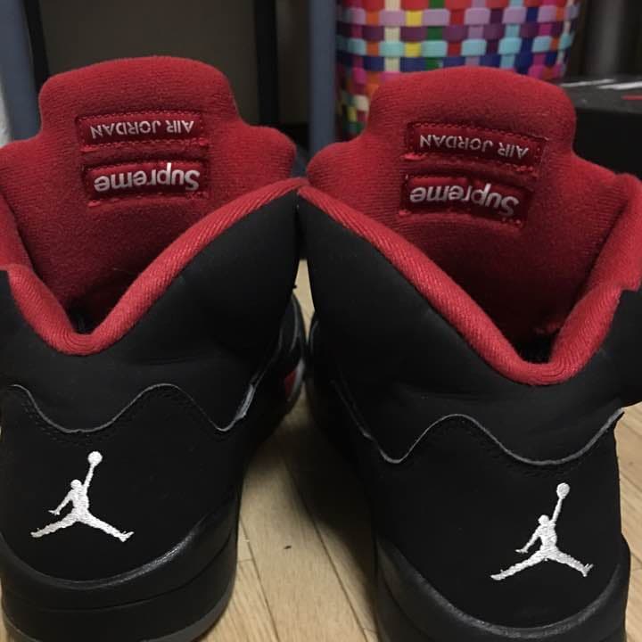 supreme AJ5 コラボ 27.5