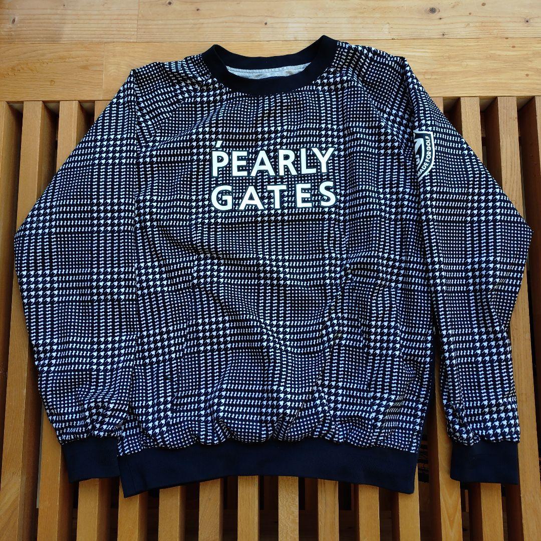 PEARLY GATES チェック柄 スウェット