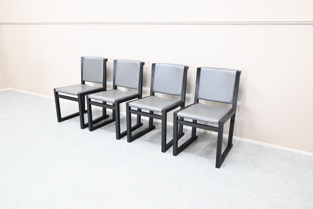 【展示極美品】B&B ITALIA MAXALTO MUSA ムーサ 4脚セット