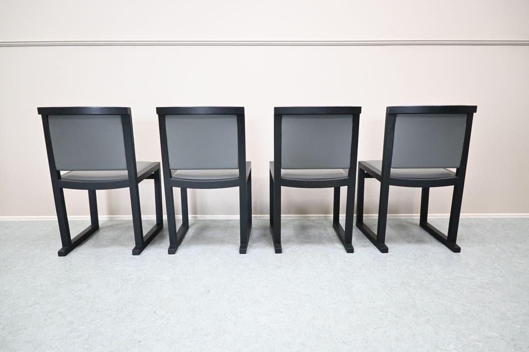 【展示極美品】B&B ITALIA MAXALTO MUSA ムーサ 4脚セット