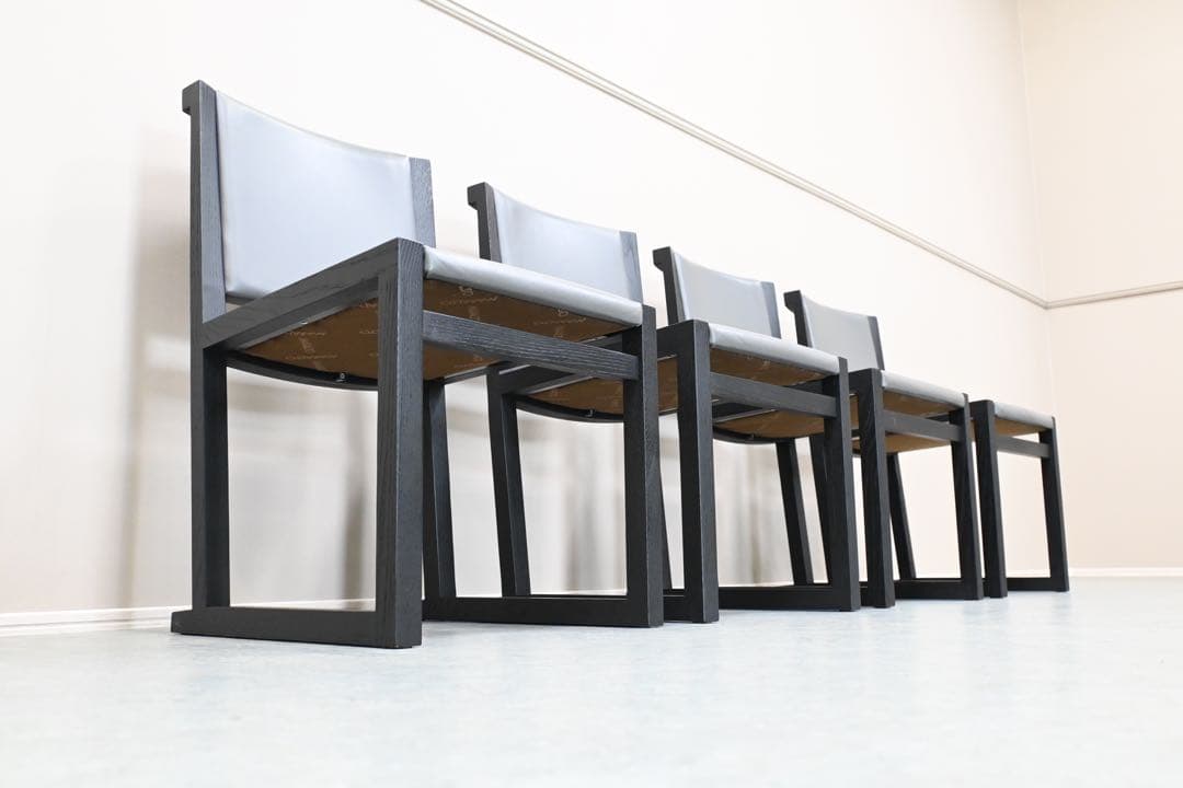 【展示極美品】B&B ITALIA MAXALTO MUSA ムーサ 4脚セット