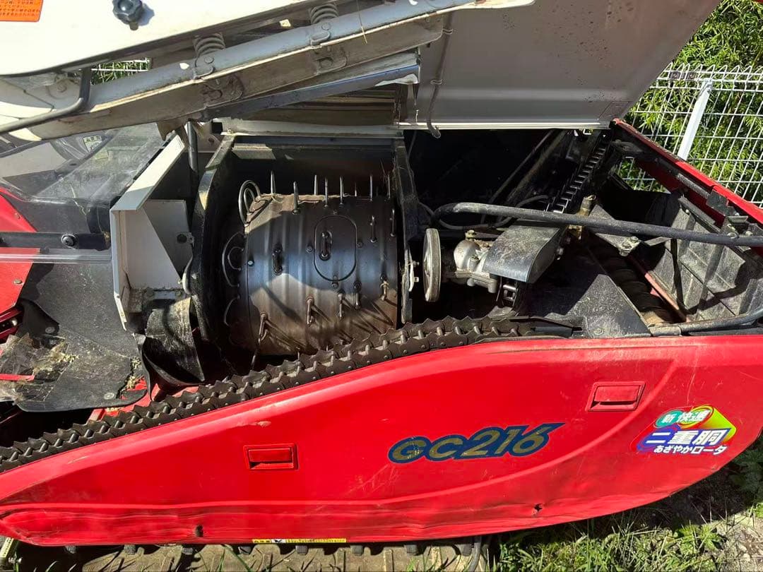 ヤンマー GC216コンバイン美品