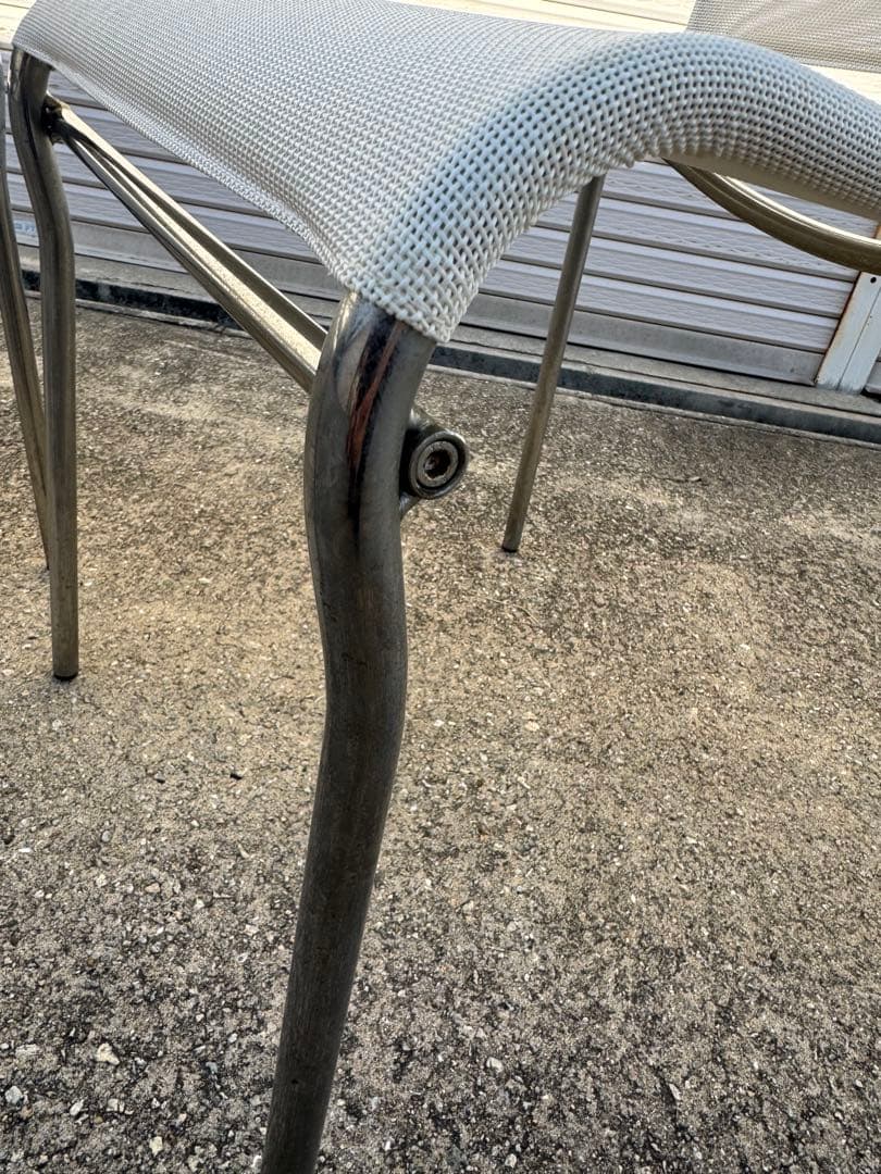 カリガリス AIR チェア ダイニングチェア スタッキング メッシュ