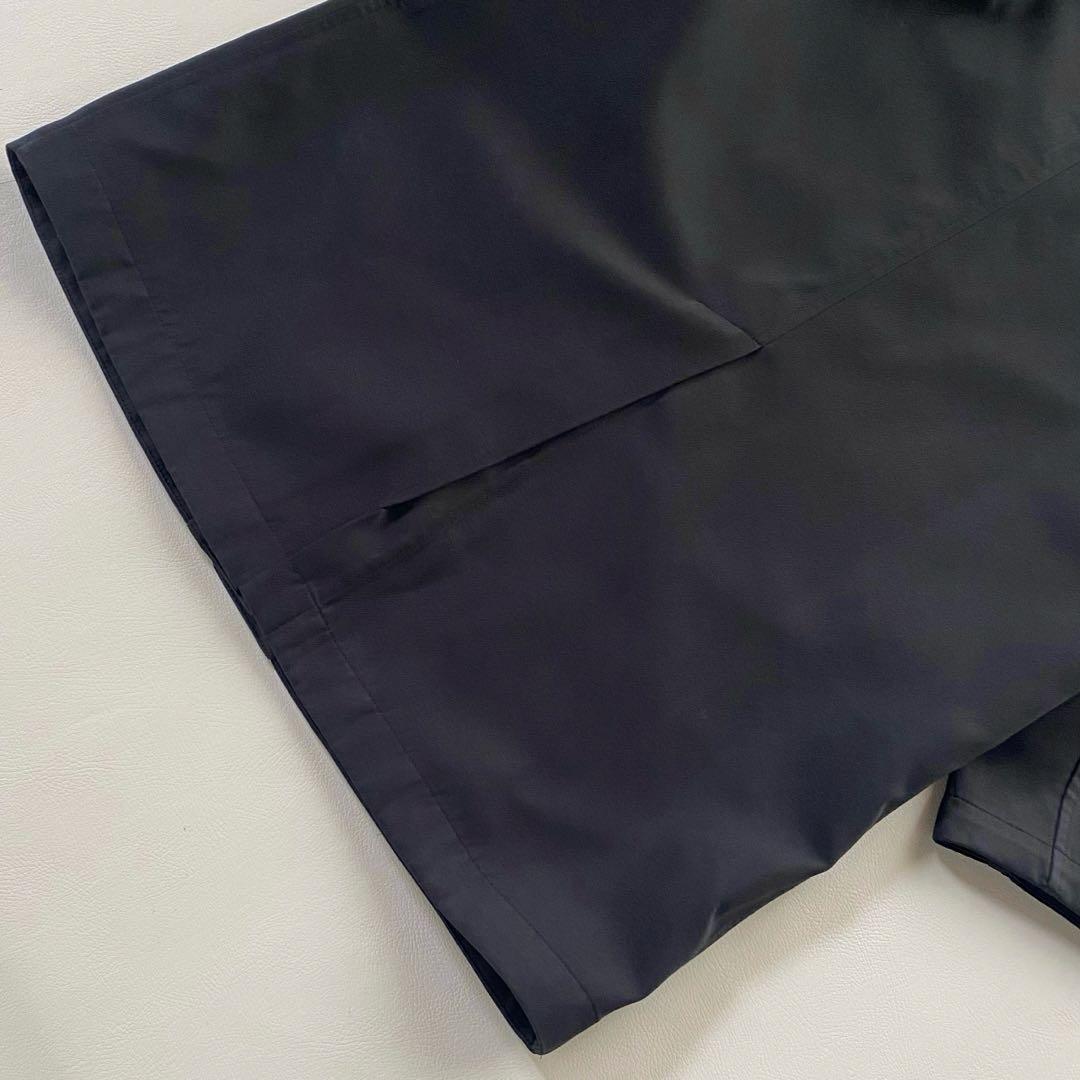 【未使用級/銀ボタン】マッキントッシュロンドン ギンガムチェック 40 黒