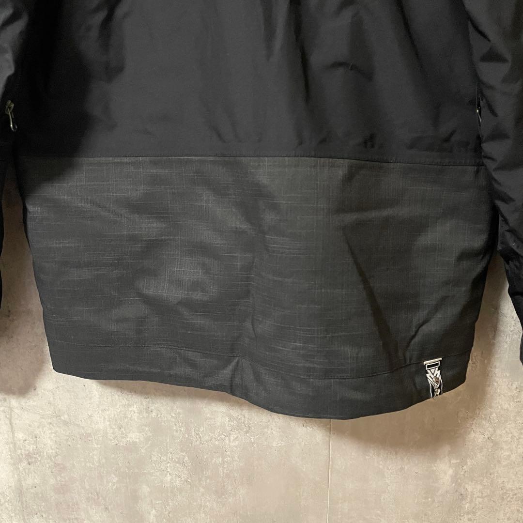 Burtonバートンスキーウェアスノーボードジャケットパーカーフード付黒ブラック