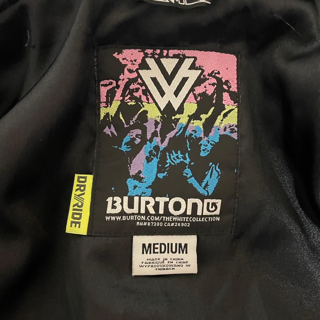 Burtonバートンスキーウェアスノーボードジャケットパーカーフード付黒ブラック