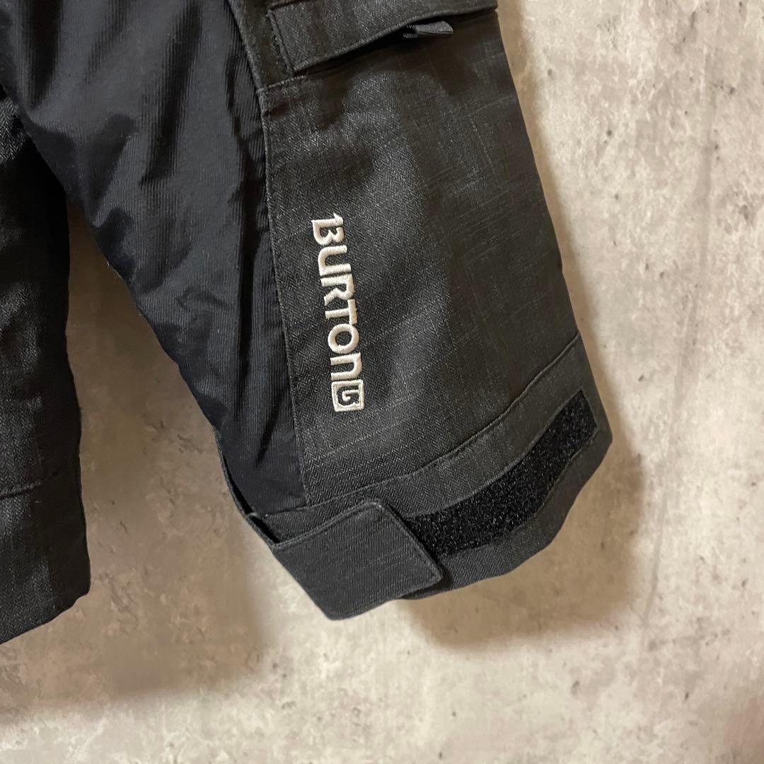Burtonバートンスキーウェアスノーボードジャケットパーカーフード付黒ブラック
