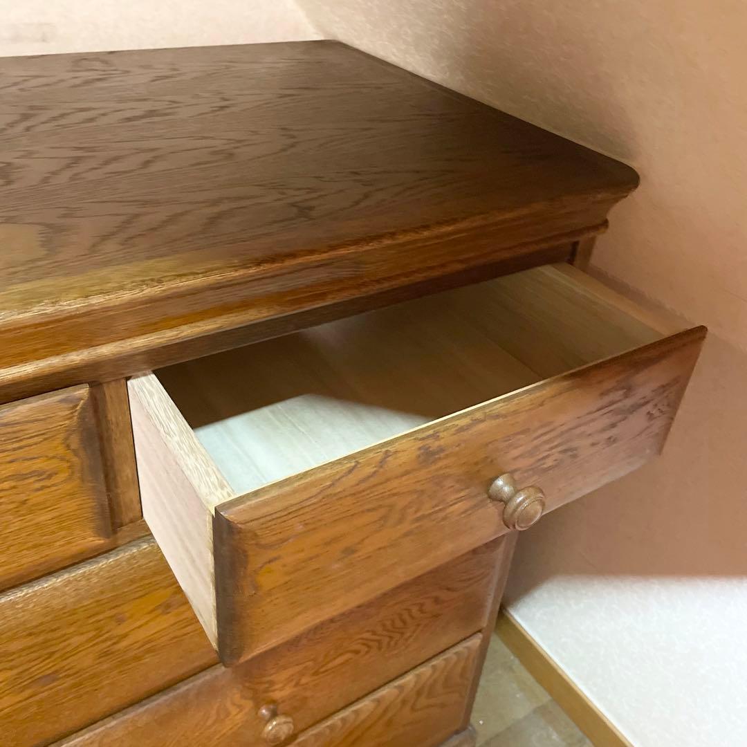 【オリーブオイル様】美品 ★直接お渡し限定(東京都)★アンティーク　木製チェスト