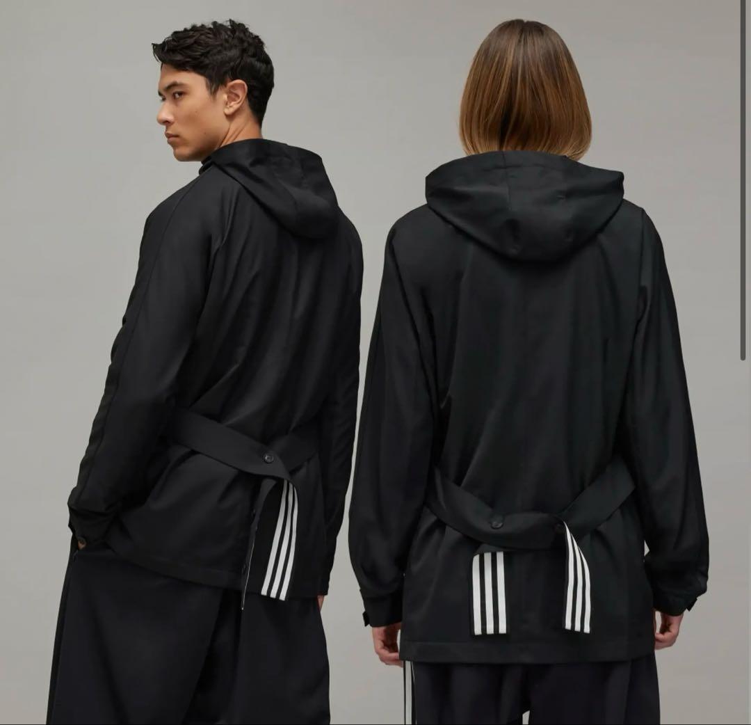ADIDAS・Y-3 ”REF WO HOOD TOP” ロゴジップフーディ