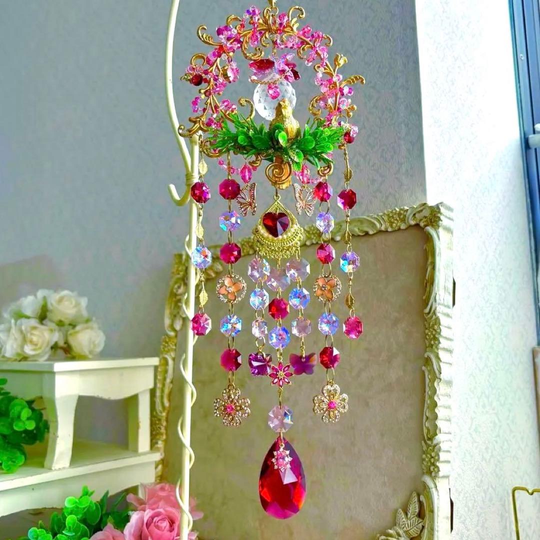 おばこ丸ページ✩.*˚SWAROVSKIサンキャッチャー