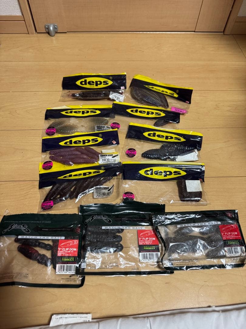 バス釣り引退セット ワームセット 150点以上