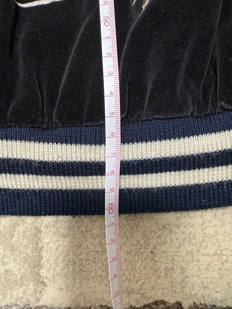 90s〜　ベロア 別珍 スカジャン スーベニアジャケット　鷹