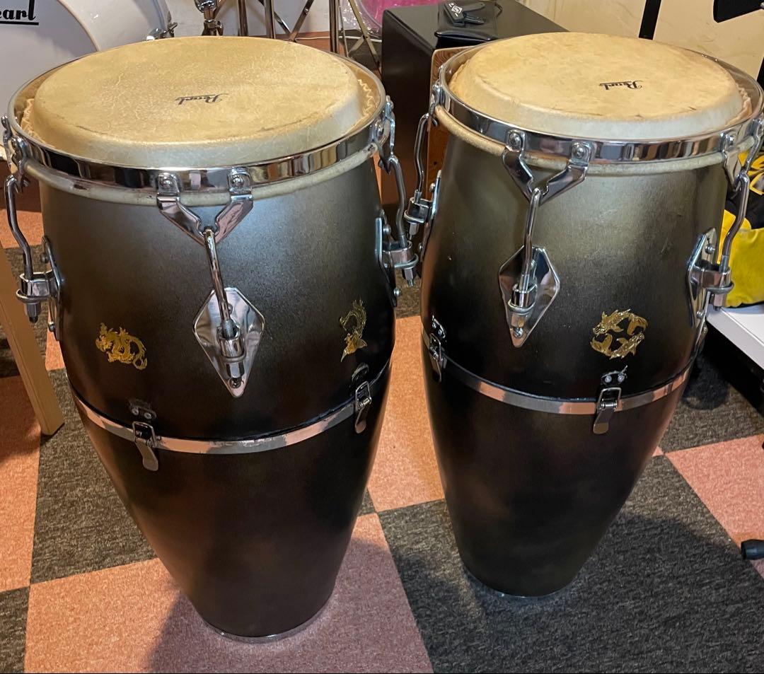 【電車で運べる】Pearl コンガ スツール付き