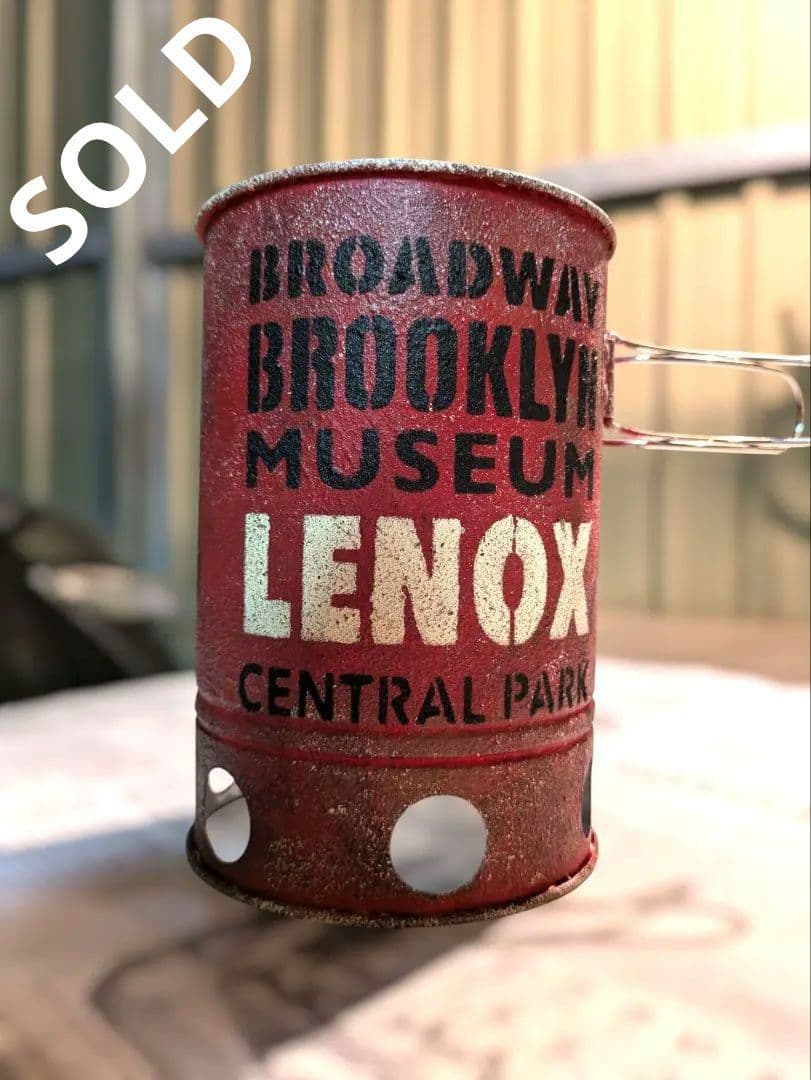 Charcoal Starter☆リメイク缶✨️バスロール★男前✨️