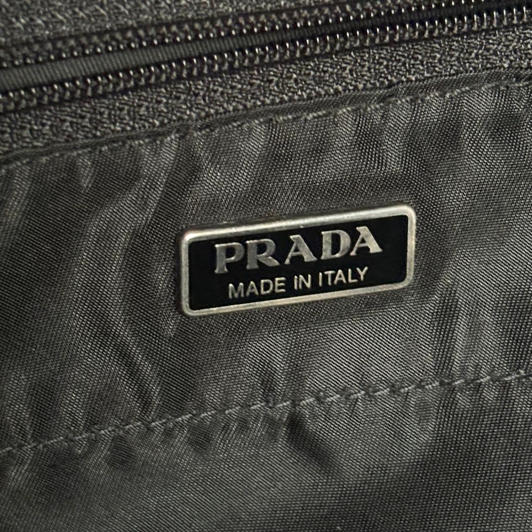 PRADA ブラック トートバッグ テスート ナイロン BR0408