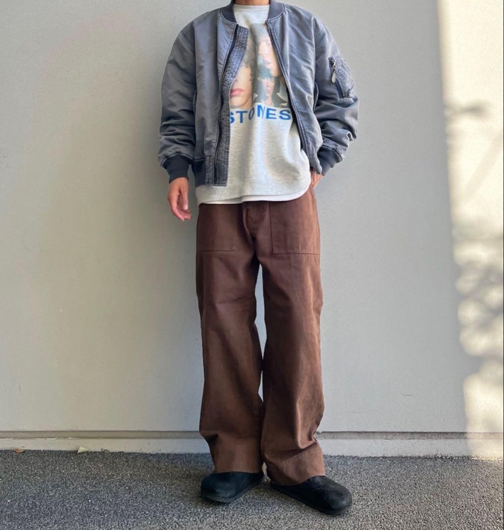 未使用　JOURNALSTANDARD relume フェードMA-1 ネイビー