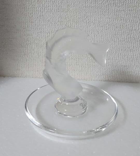 LALIQUE　ラリック　跳ねる魚　/小物入れ/リングトレイ/ピントレイ//小皿