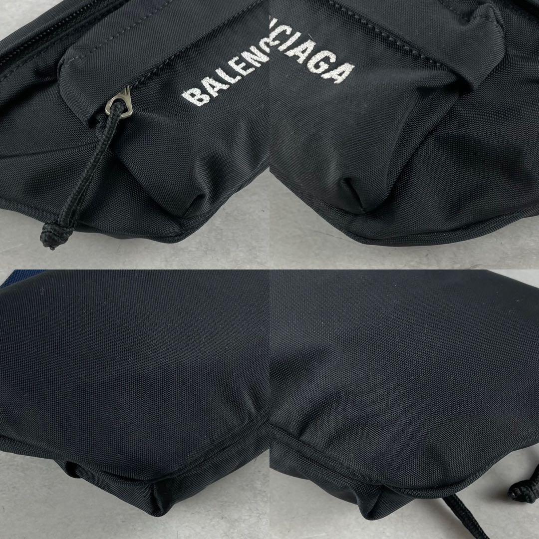 【極美品】バレンシアガ エブリデイ ショルダーバッグ ナイロン ブラック