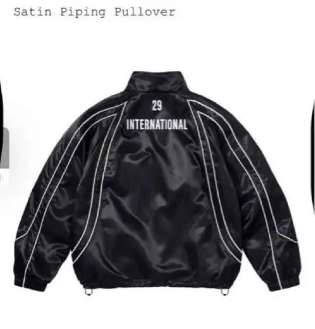 satin piping pullover supreme 25SS ブルゾン