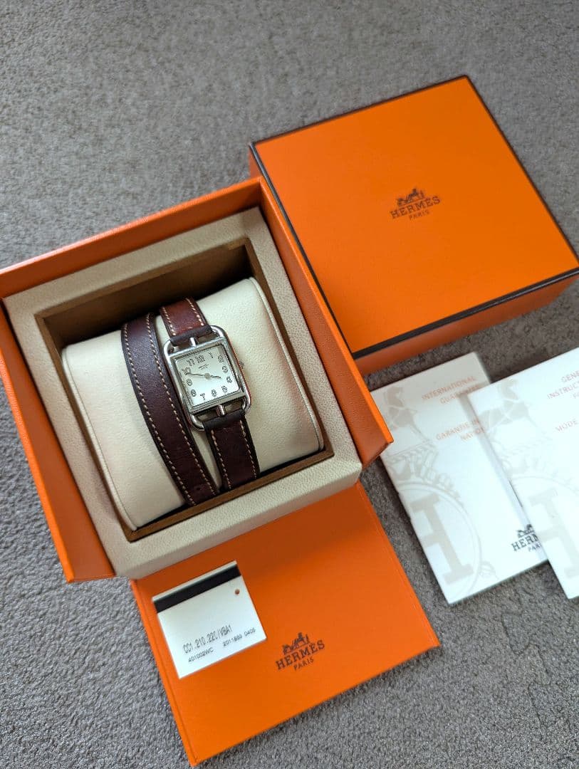 HERMES エルメス ケープコッド ドゥブルトゥール