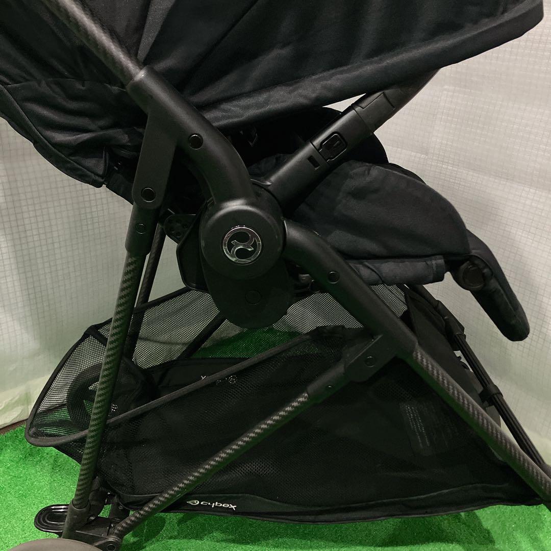 美品 サイベックス メリオ カーボン ベビーカー 即日発送 ブラック cybex
