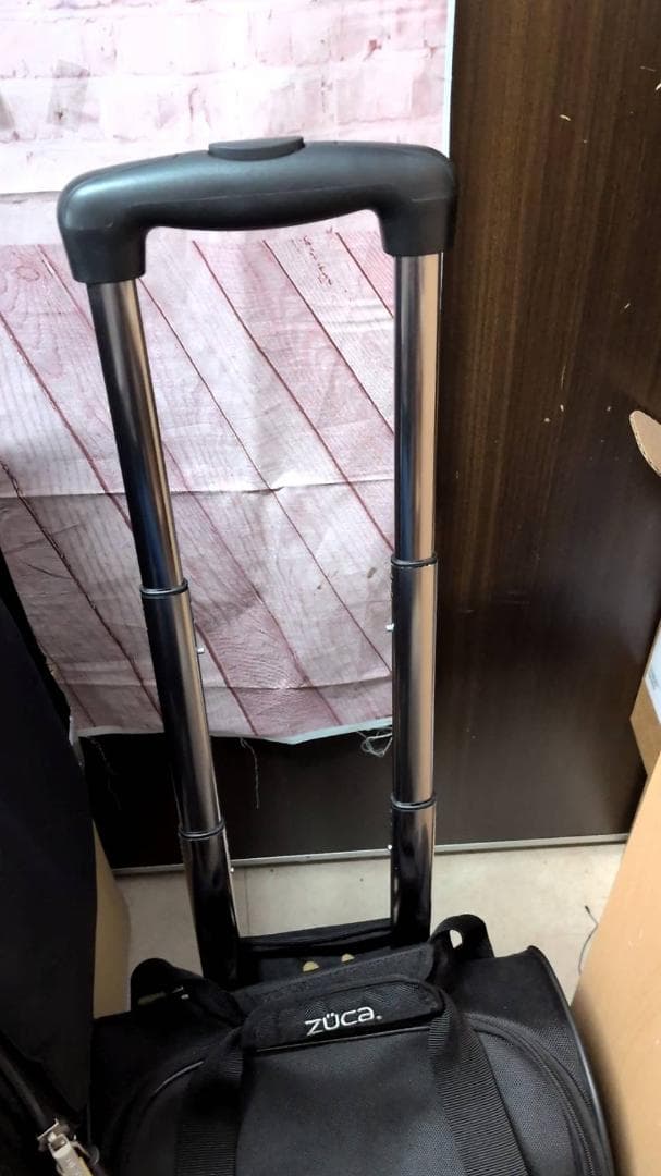 ZUCA スキッパー トラベル キャリー バッグ ブラッキュ 黒