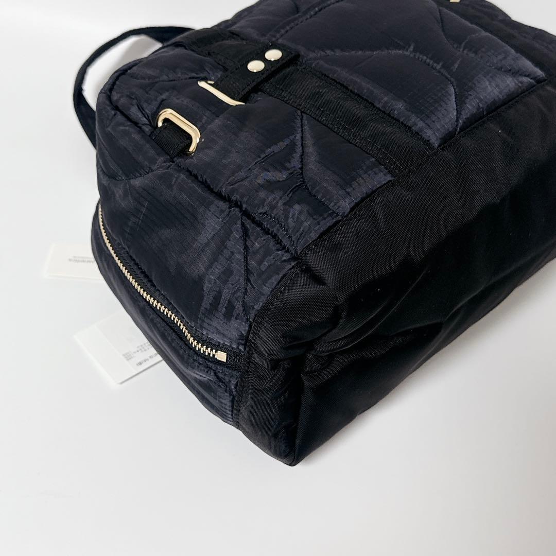 【タグ付き】SITA PARANTICA キルティングボストン　ブラック