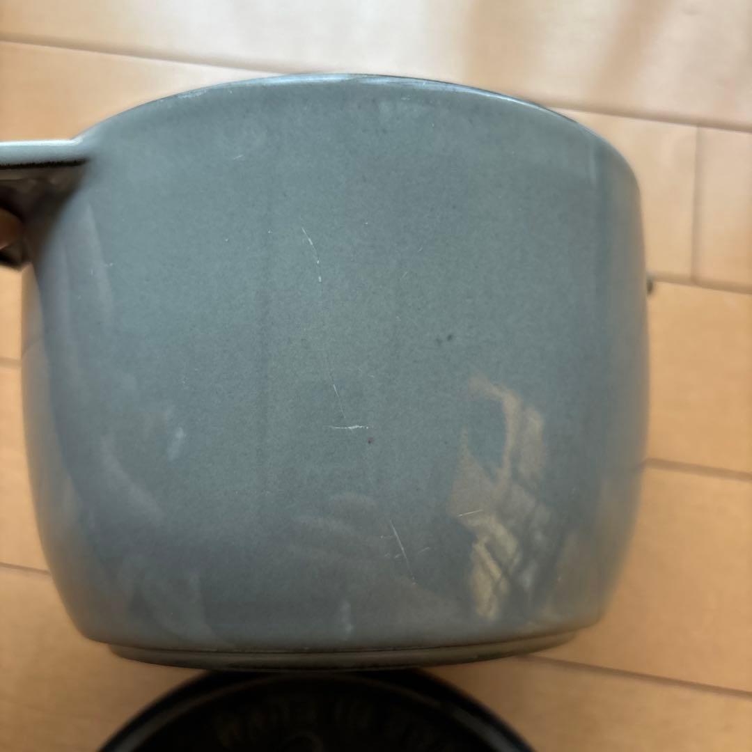 STAUB ラ ココット デ ゴハン　グレー 両手鍋