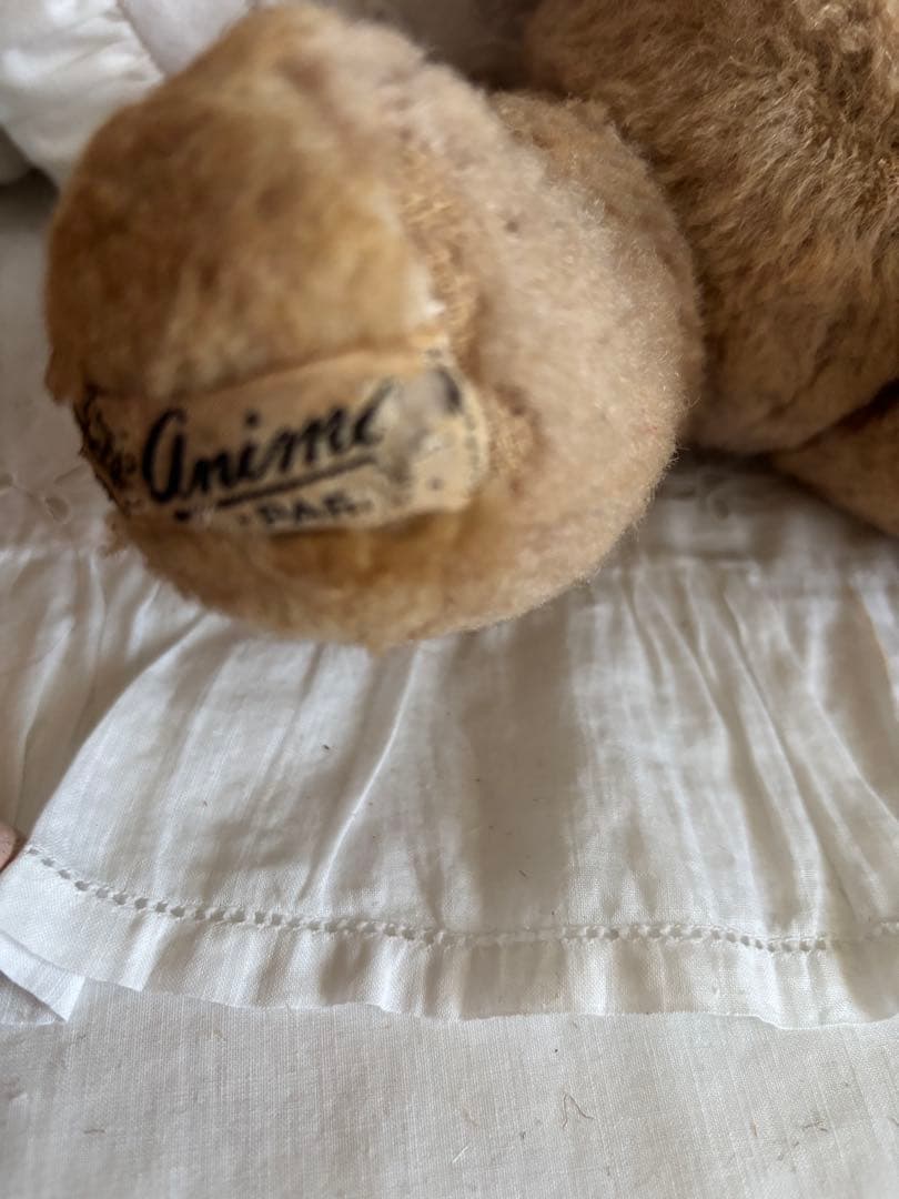 フレンチベアanima アンティークベア フランスアンティーク　ビンテージベア