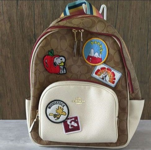 【新品】COACH ピーナッツコラボ リュック・デイパック C4115