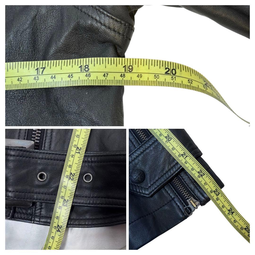 【美品】リーバイス Levi's ダブル ライダース ジャケット M レザー