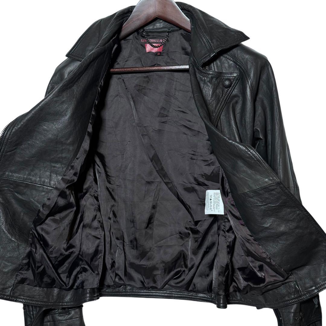 【美品】リーバイス Levi's ダブル ライダース ジャケット M レザー