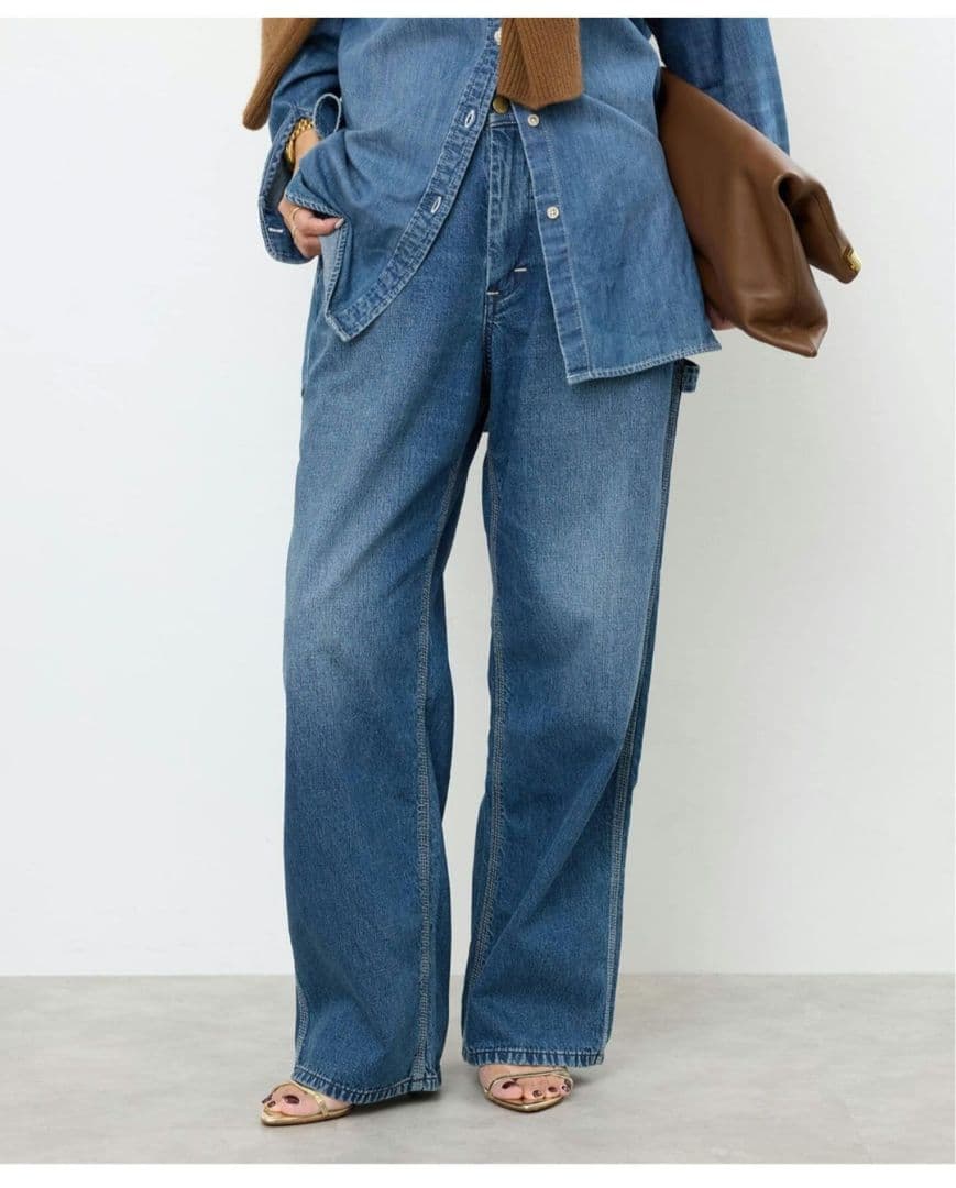 Deuxieme Classe/Lee 別注ペインターデニム 36