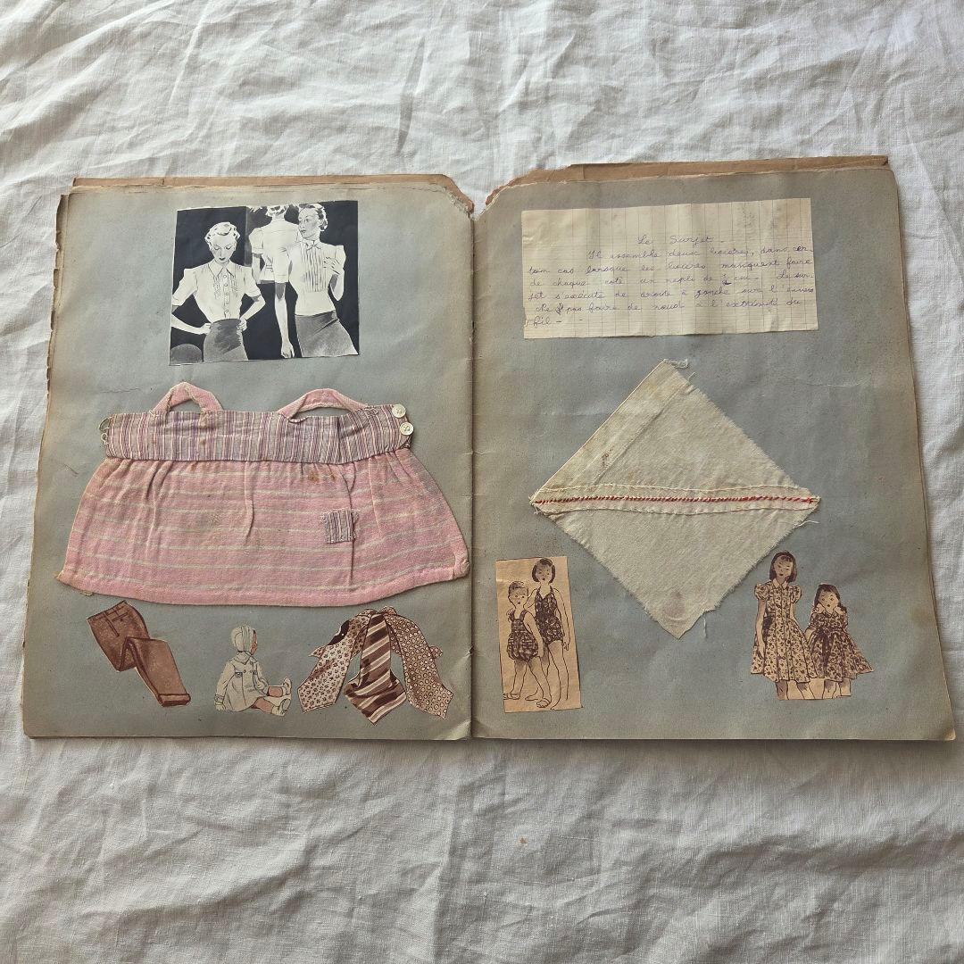 フランス　アンティーク　サンプラー