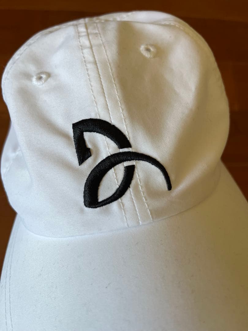 ジョコビッチ　LACOSTE ホワイトキャップ ONE SIZE