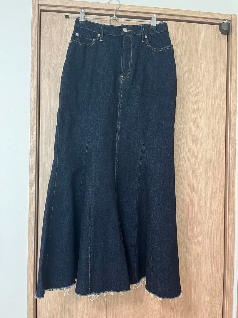 anuans マーメイドデニムスカート
