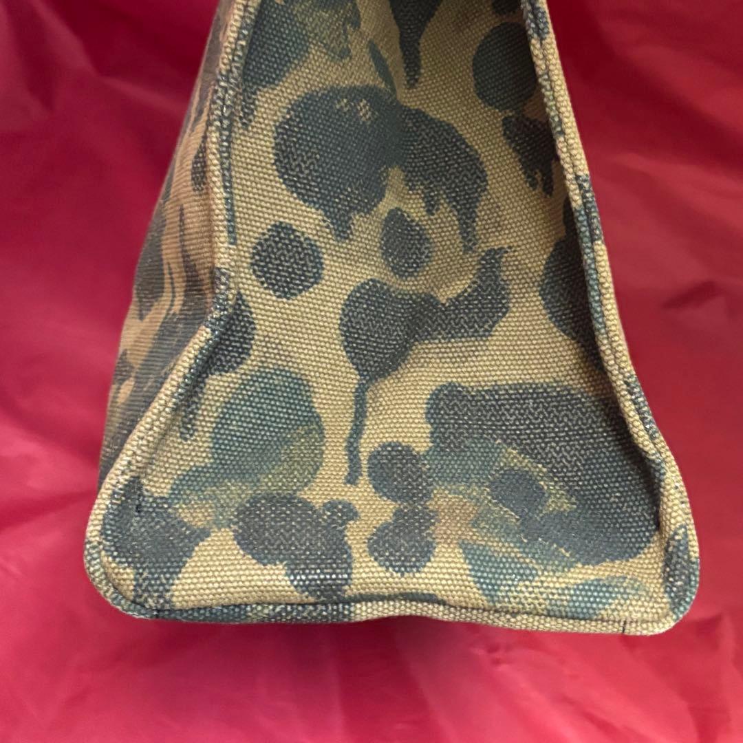 coach☆迷彩柄トートバッグ42 レインボー シグネチャーレキシー