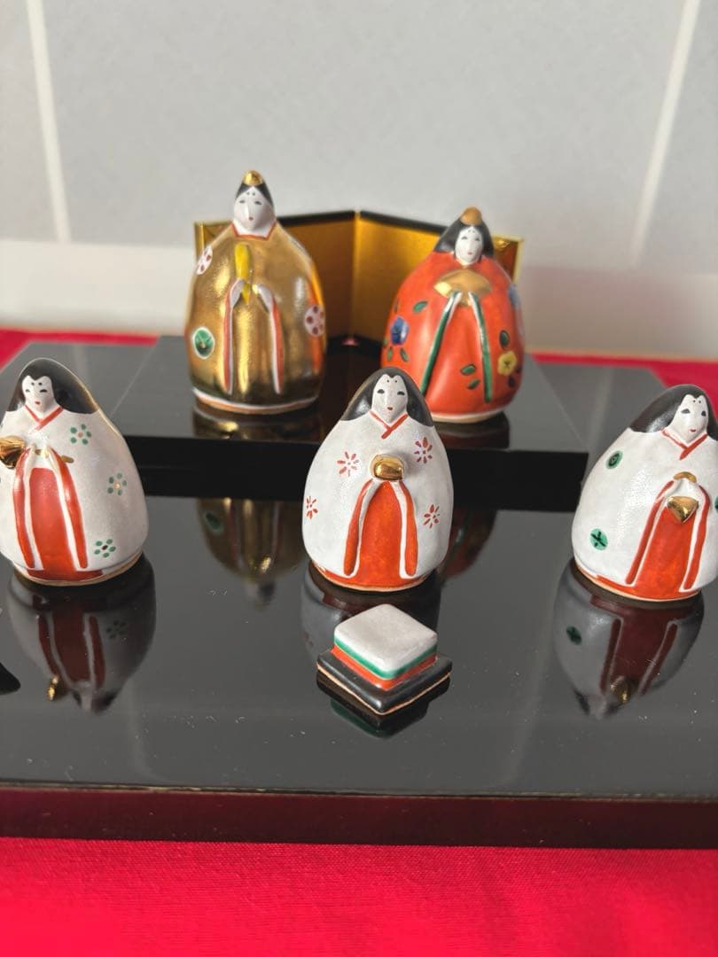 お雛様　立ち雛　お内裏さまと三人官女