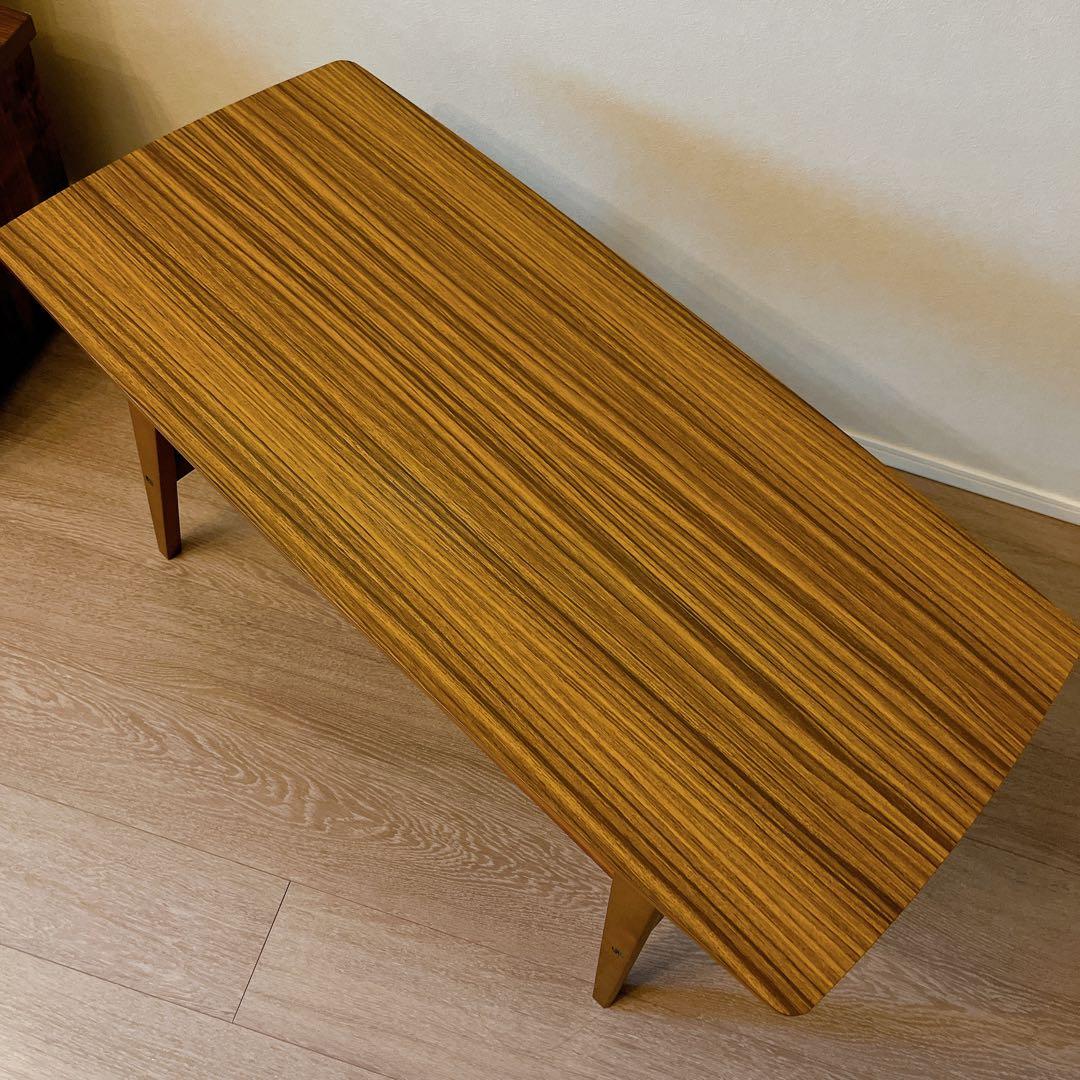 美品 カリモク60 リビングテーブル 小 ウォールナット 生産終了