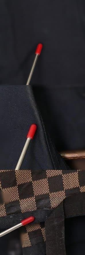 【訳あり】LOUIS VUITTON ルイヴィトン ダミエ コート 50 メンズ